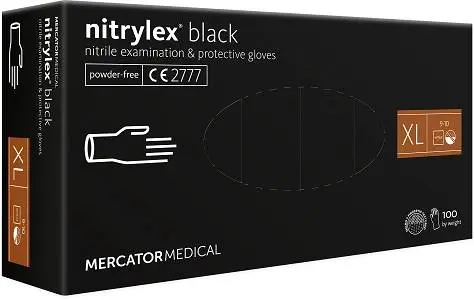 Mercator nitrylex black Nitrilhandschuhe