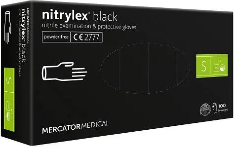 Mercator nitrylex black Nitrilhandschuhe